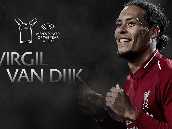 Cầu thủ xuất sắc nhất UEFA 2019: Van Dijk