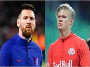 Tin Bóng đá quốc tế sáng 20/4 : Haaland theo dõi Messi