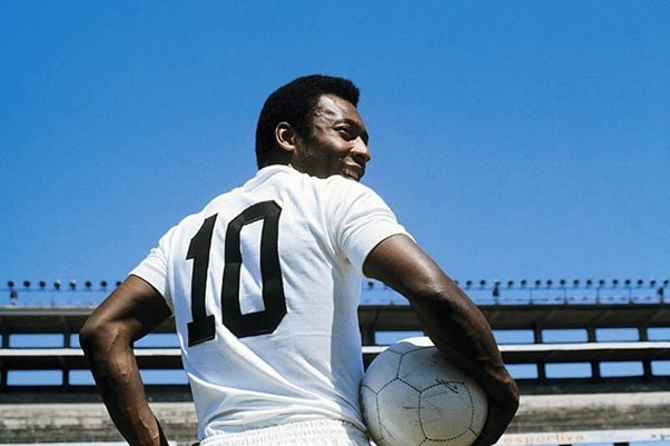 Huyền thoại bóng đá Pele có tầm ảnh hưởng lớn