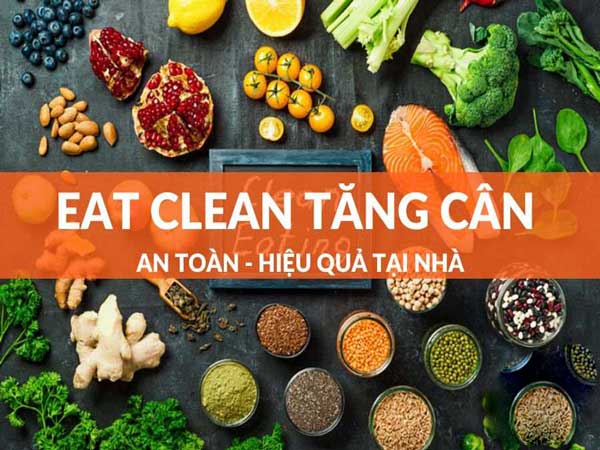 Thực đơn Eat Clean tăng cân dành cho người gầy