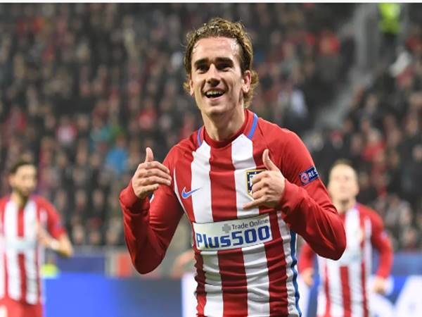 Griezmann trong màu áo CLB Atlético Madrid