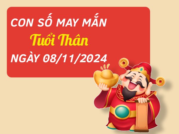 Chi tiết con số bội thu tài lộc tuổi Thân hôm nay ngày 8/11/2024