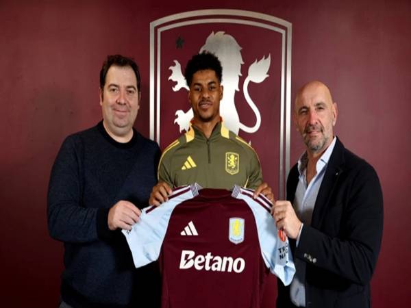 Tin CLB Aston Villa: Rashford đang tỏa sáng tại CLB