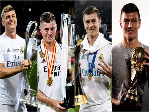 Toni Kroos có bao nhiêu danh hiệu trong sự nghiệp cầu thủ?